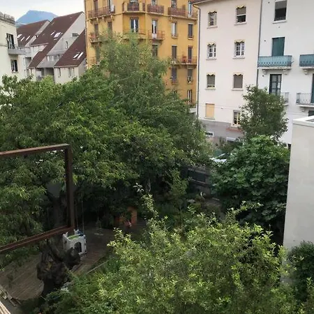 Charming Quiet Big Flat Surrounding Gardens Apartamento Grenoble